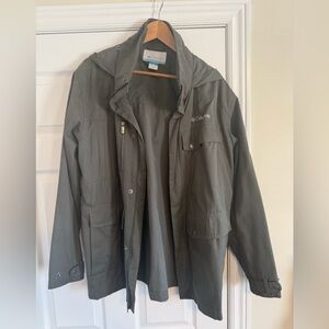 Columbia Men's Olive Raincoat